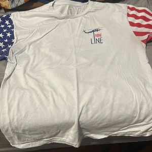 Nine line T-shirt